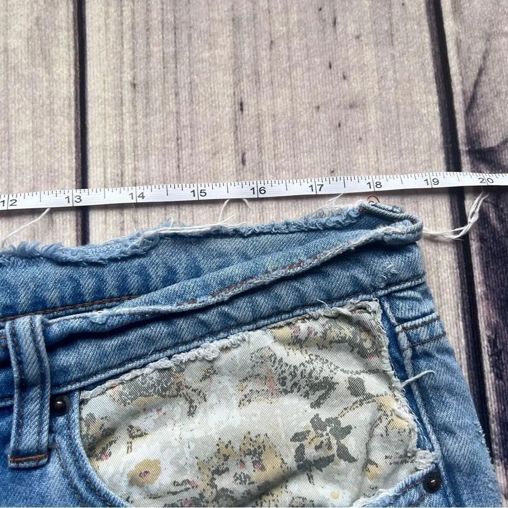 Urban Outfitters BDG Patchwork Distressed Slim Boyfriend Jeans